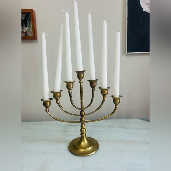 Elegant Gold Candelabra